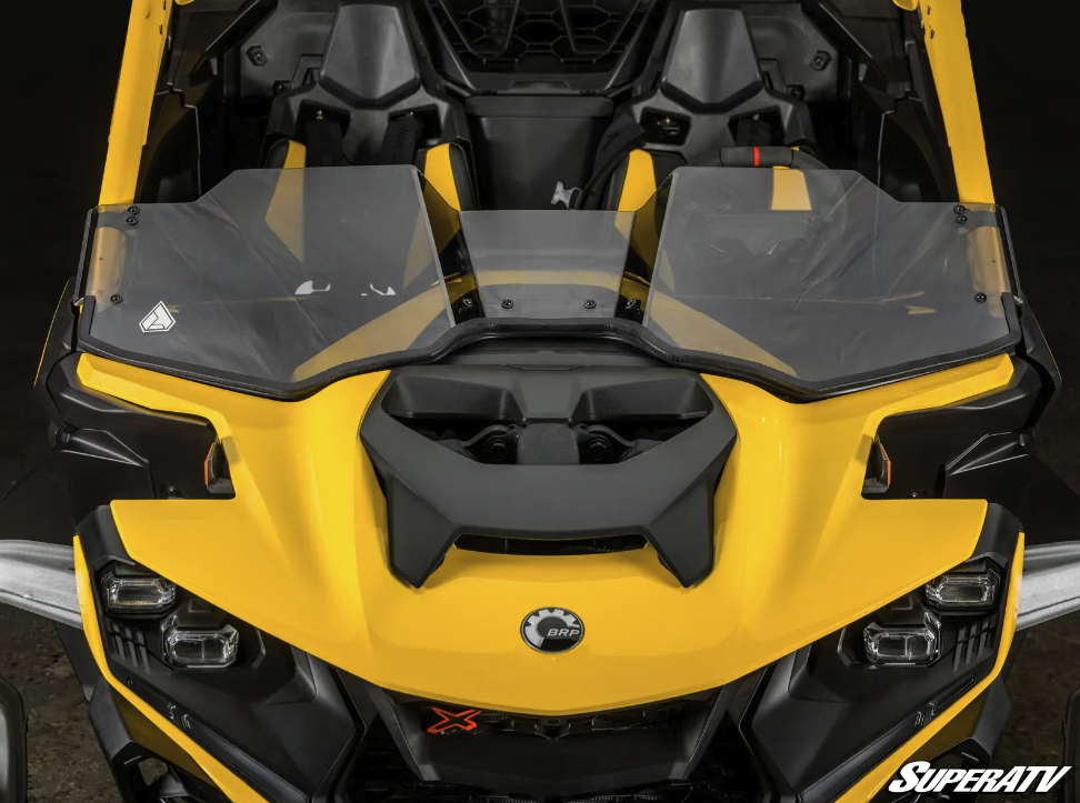 Assault Industries Can-Am Maverick R Half Windshield - Image 2