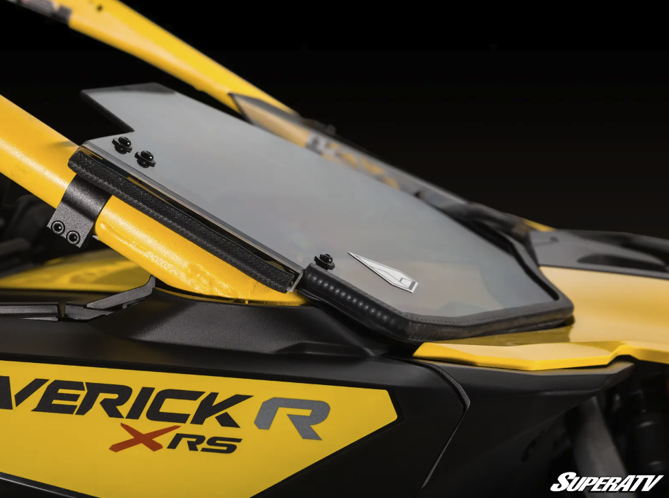 Assault Industries Can-Am Maverick R Half Windshield - Image 4